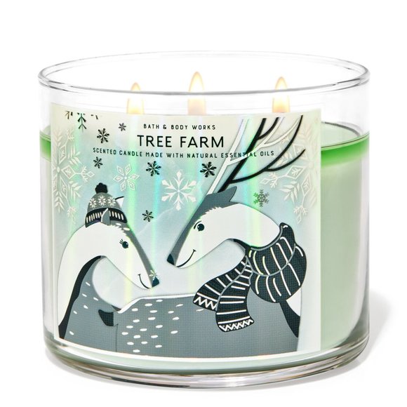 Tree Farm 3 wick candle - Picture 1 of 5